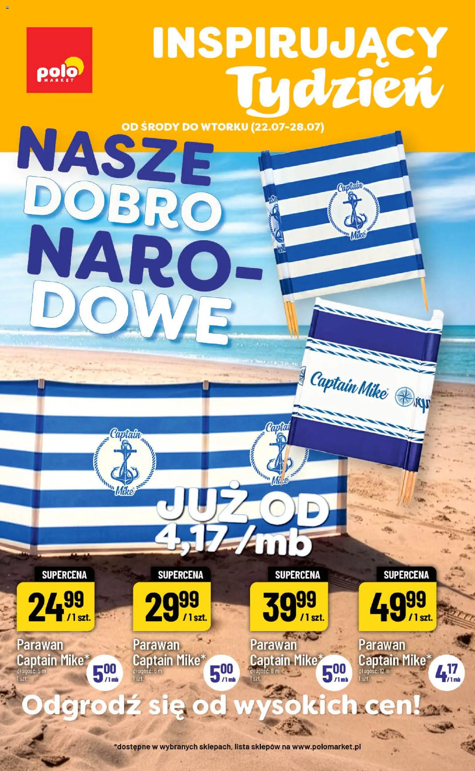 Pogląd gazetki "POLOmarket gazetka - Inspirujący Tydzień" ze sklepu POLOmarket ważnej od 22.07.2026
