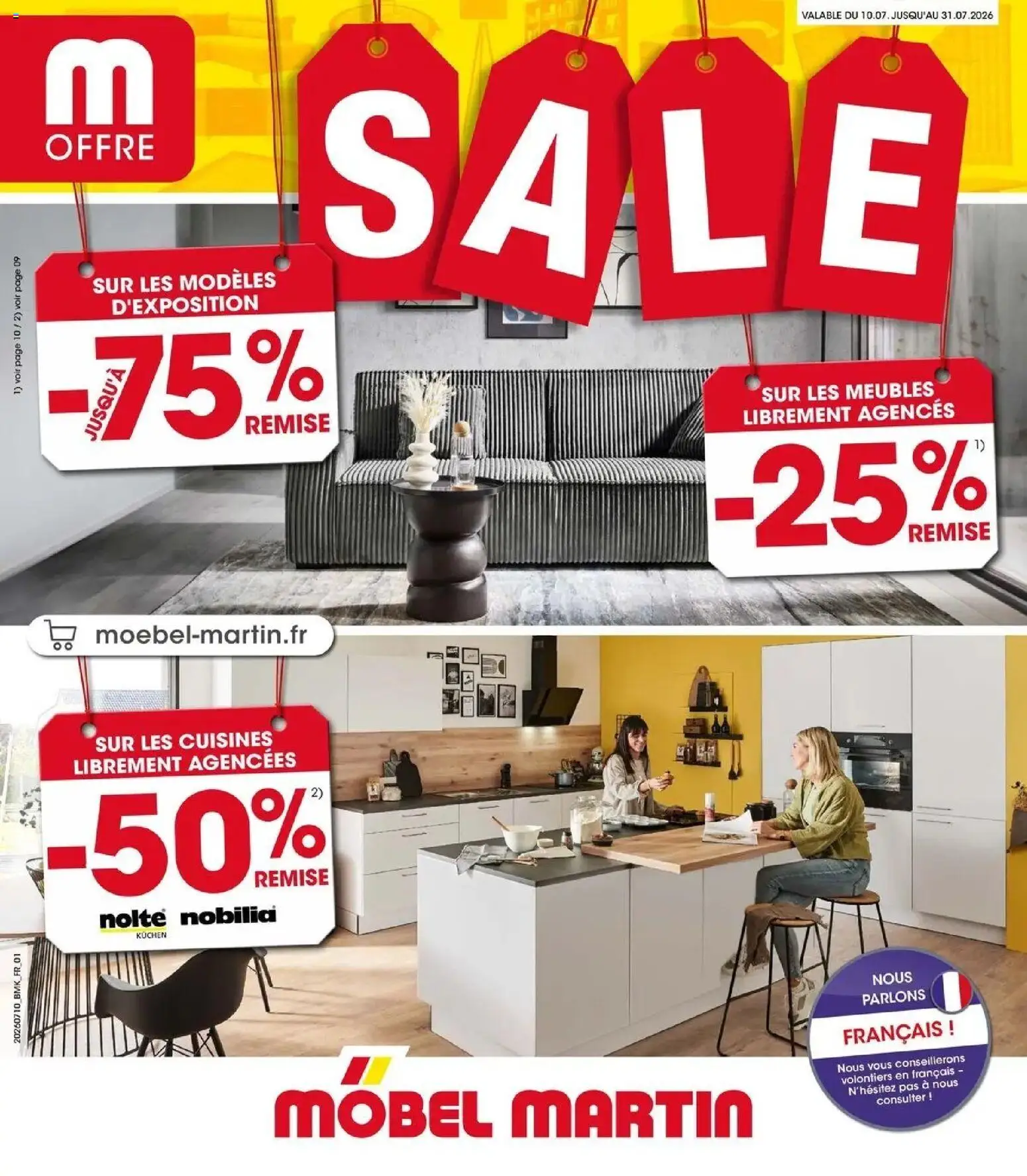 Prévisualisation de Möbel Martin: Offres hebdomadaires du magasin Möbel Martin formulaire valide 10/07/2026