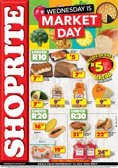 Preview of Shoprite flyer valid from 15/07/2026