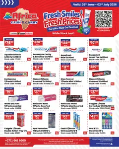 Preview of Africa Cash & Carry flyer valid from 26/06/2026