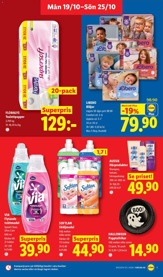 Nytt Lidl reklamblad från 19/10