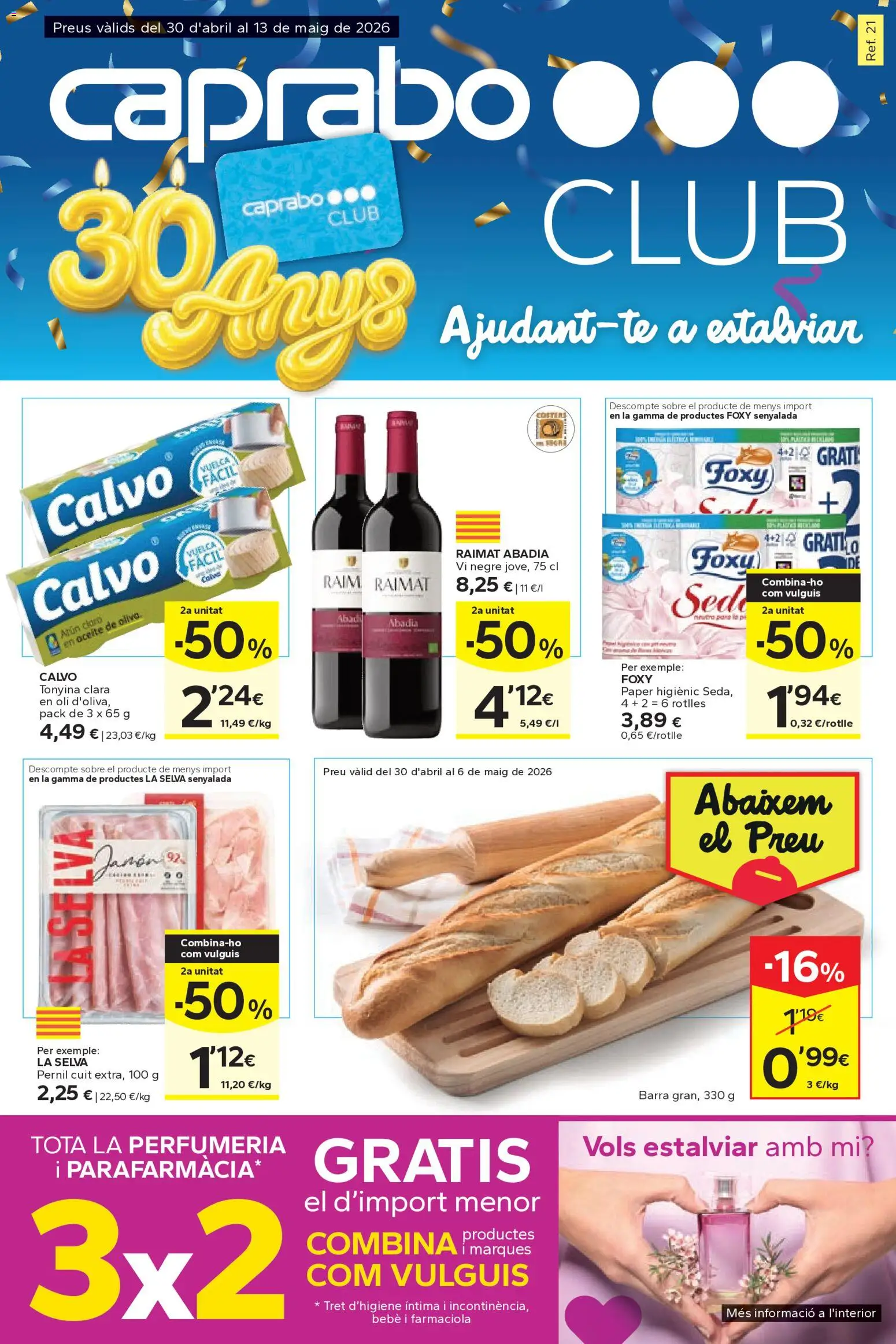 Vista previa del folleto de la tienda Caprabo válido desde el 30/04/2026 