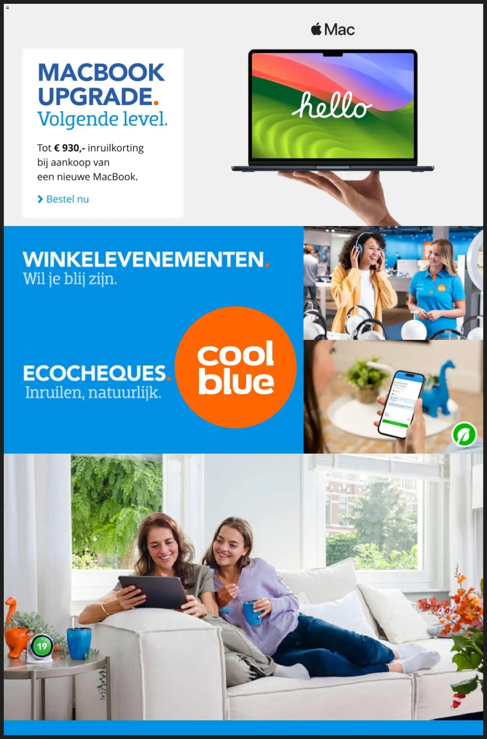 Voorbeeld van Coolblue Folder / Publicité van winkel Coolblue geldig vanaf 13/10/2026