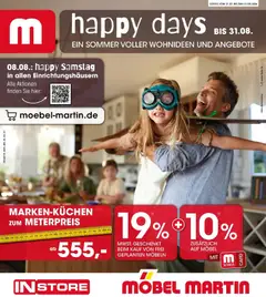 Vorschau von dem Prospekt des Geschäftes Möbel Martin, gültig ab dem 31.07.2026