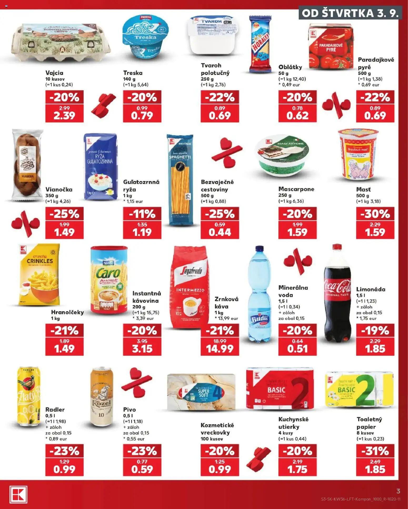 Náhľad Kaufland letáku platného od 03.09.2026