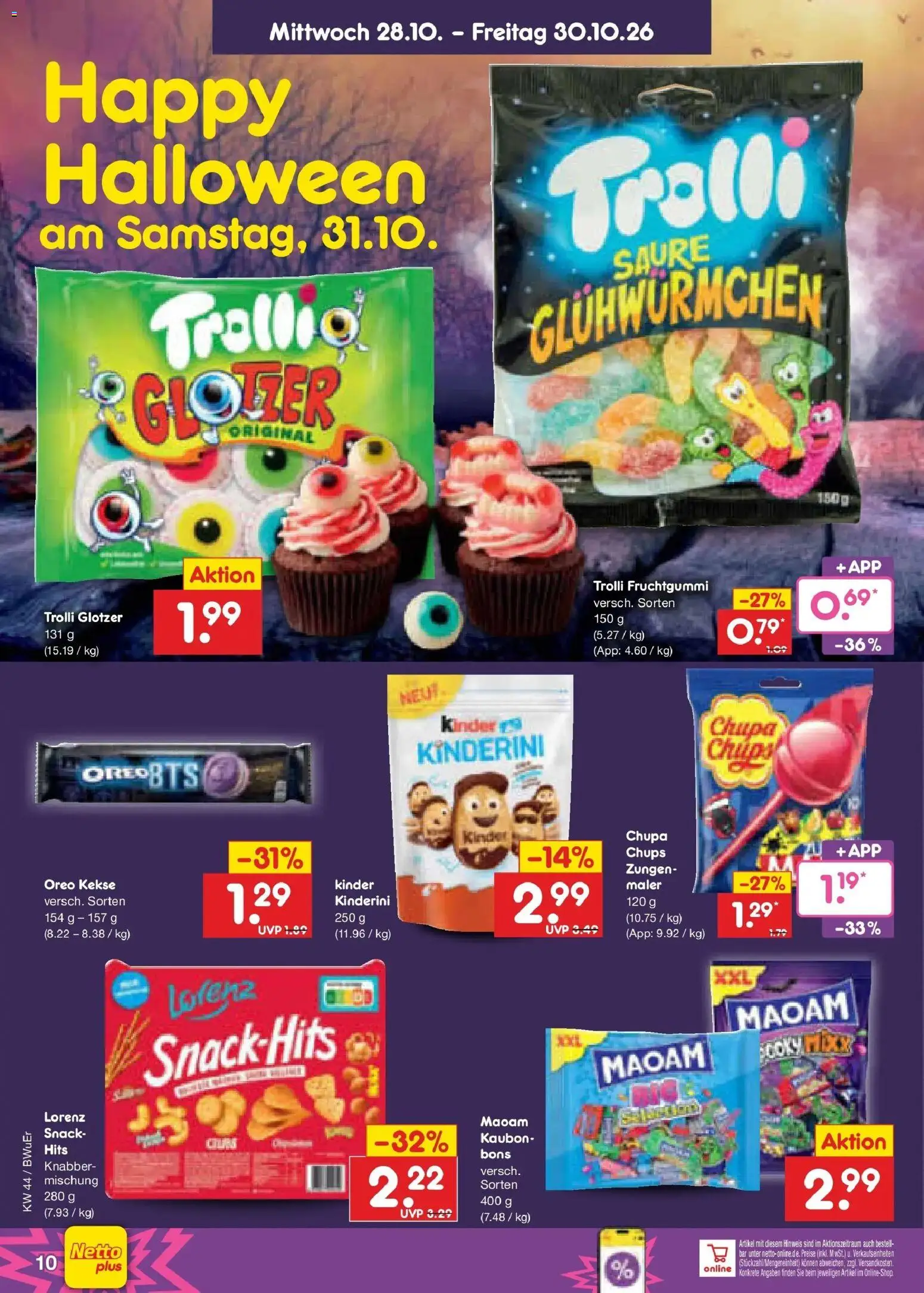 Vorschau von dem Prospekt des Geschäftes Netto Marken-Discount, gültig ab dem 26.10.2026