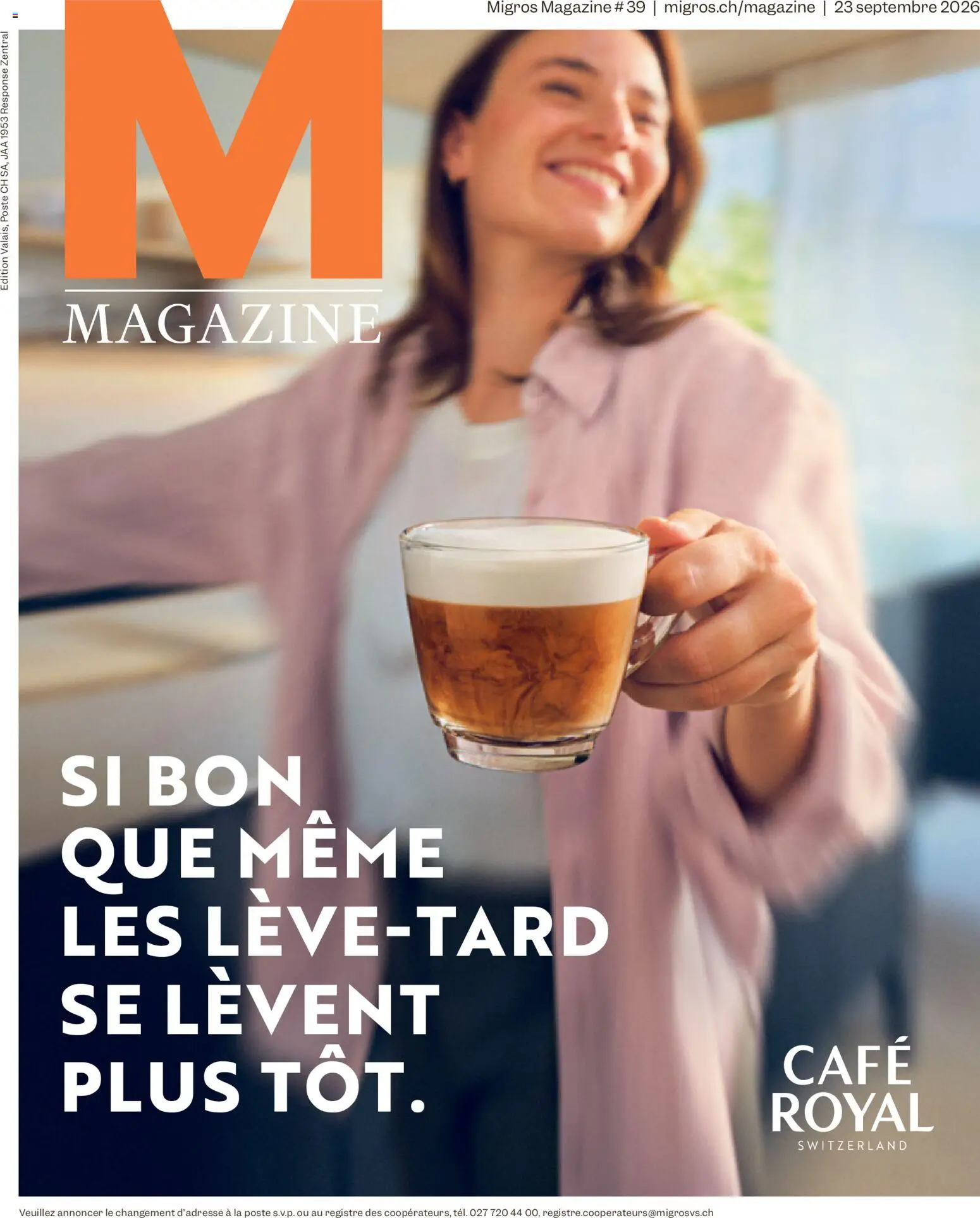 Vorschau des Merkblatts Migros aktionen Magazin FR vom Shop Migros gültig von 23.09.2026 bis 28.09.2026
