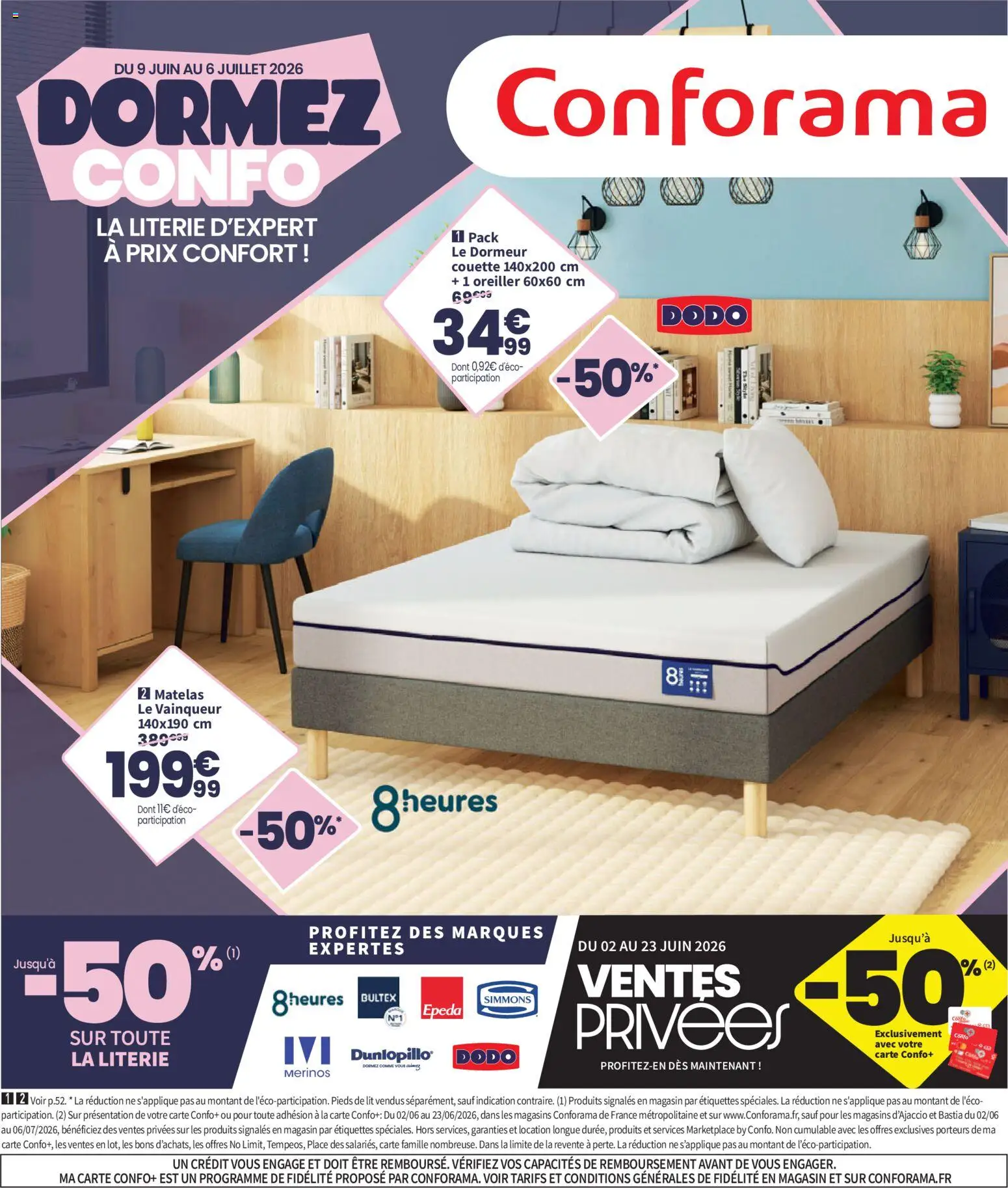Prévisualisation de Conforama catalogue du magasin Conforama formulaire valide 09/06/2026