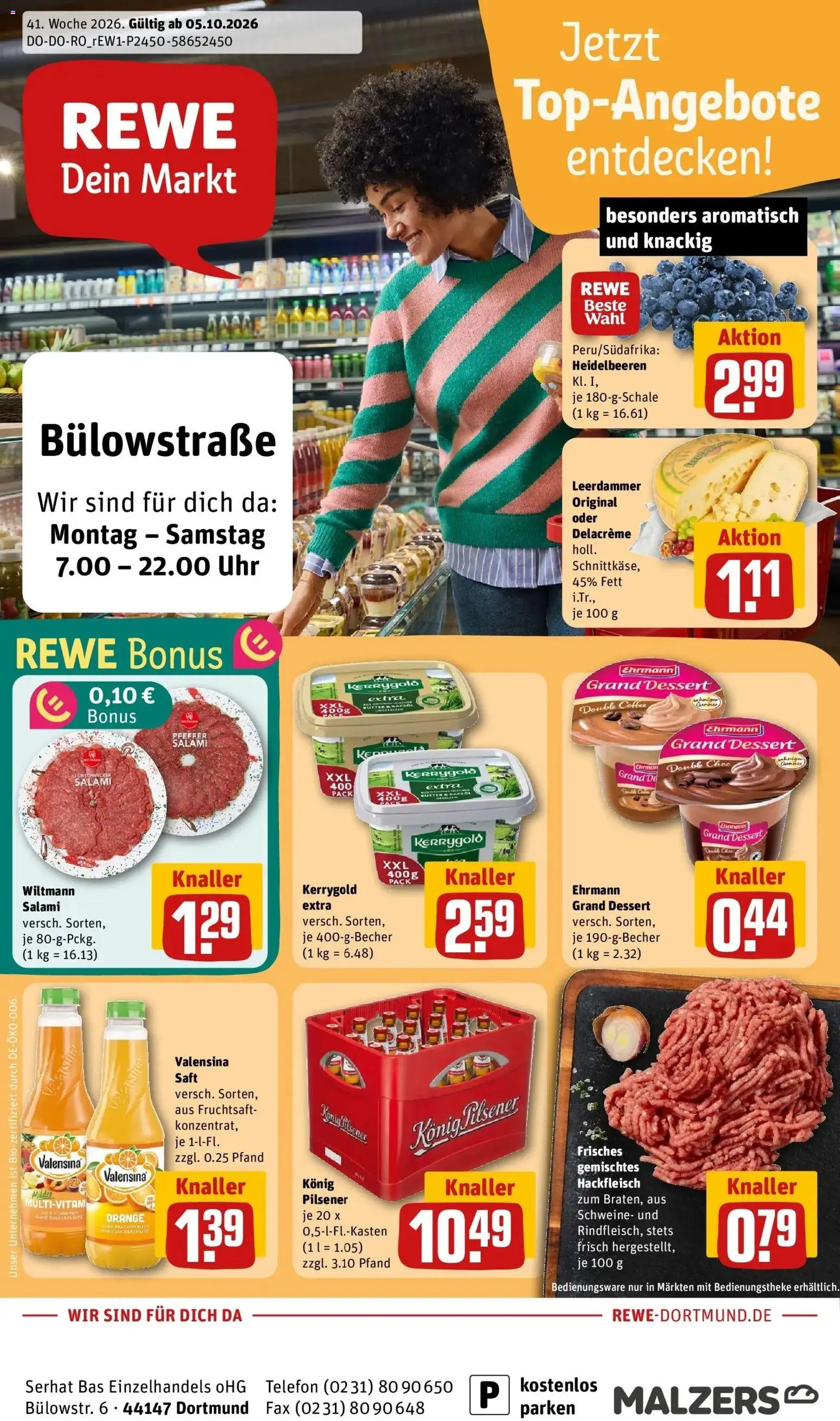 Vorschau von dem Prospekt des Geschäftes Rewe, gültig ab dem 05.10.2026