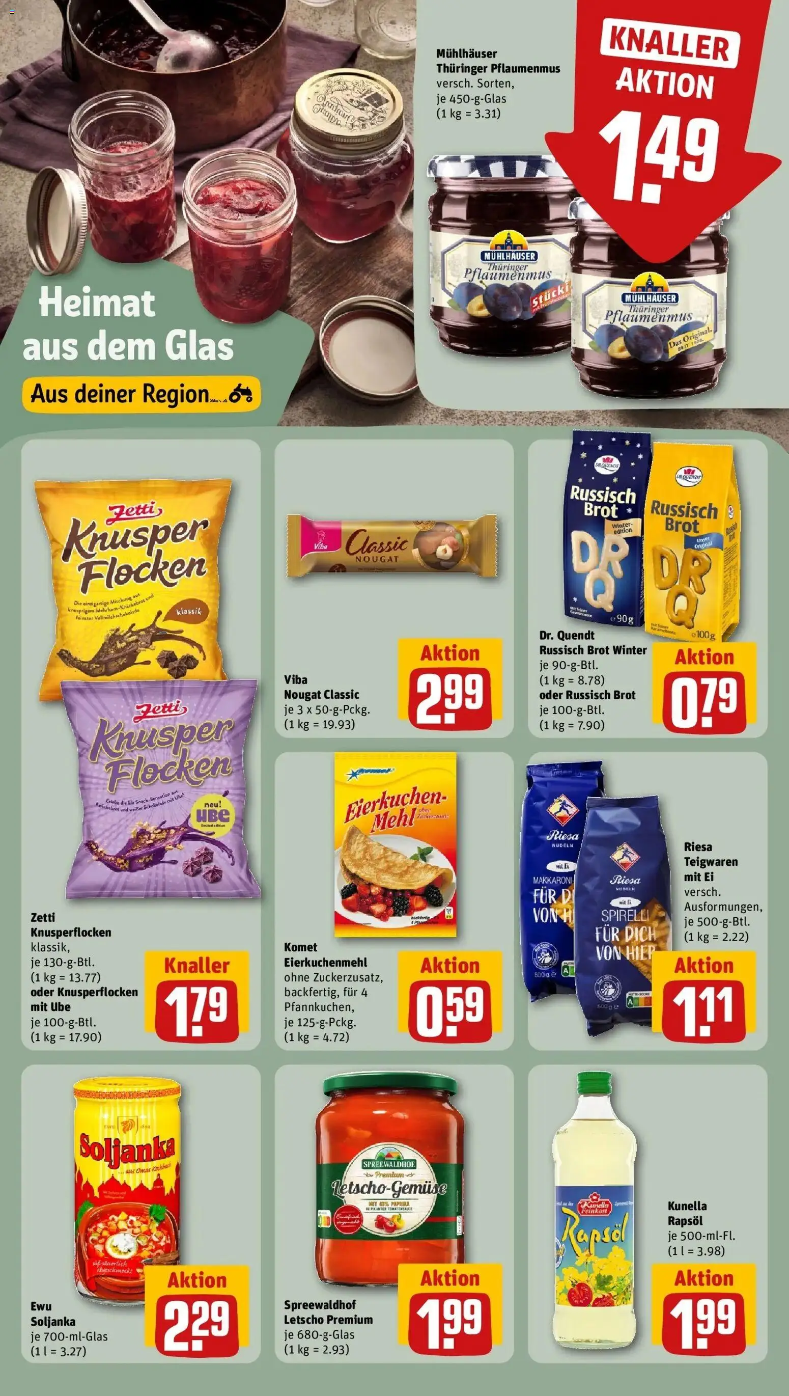 Vorschau von dem Prospekt des Geschäftes Rewe, gültig ab dem 12.10.2026