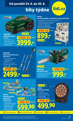 Náhled nabídky: Lidl Lidl leták - Hity týdne platný od 24.08.2026