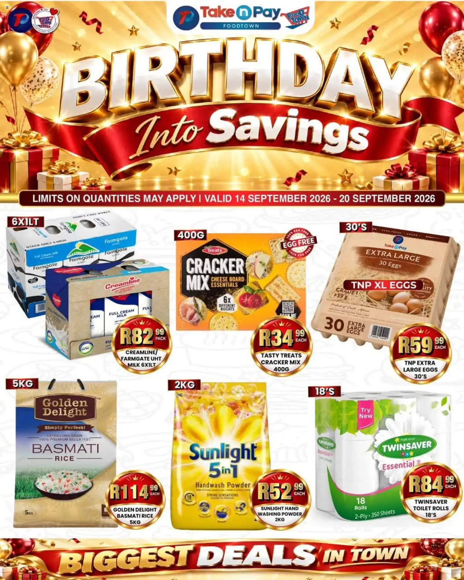 Preview of Take n Pay flyer valid from 14/09/2026