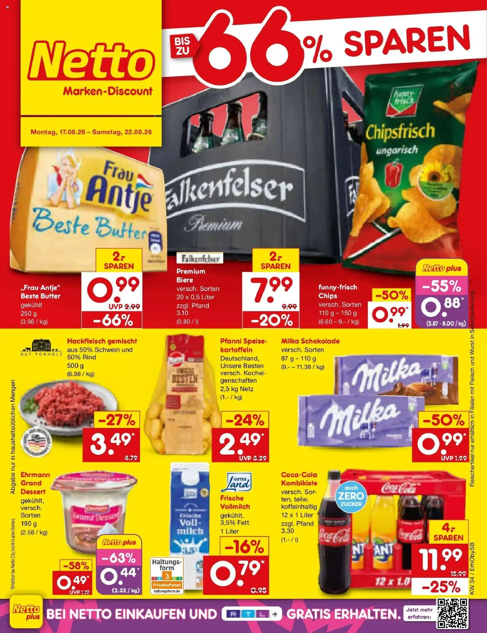 Vorschau von dem Prospekt des Geschäftes Netto Marken-Discount, gültig ab dem 17.08.2026