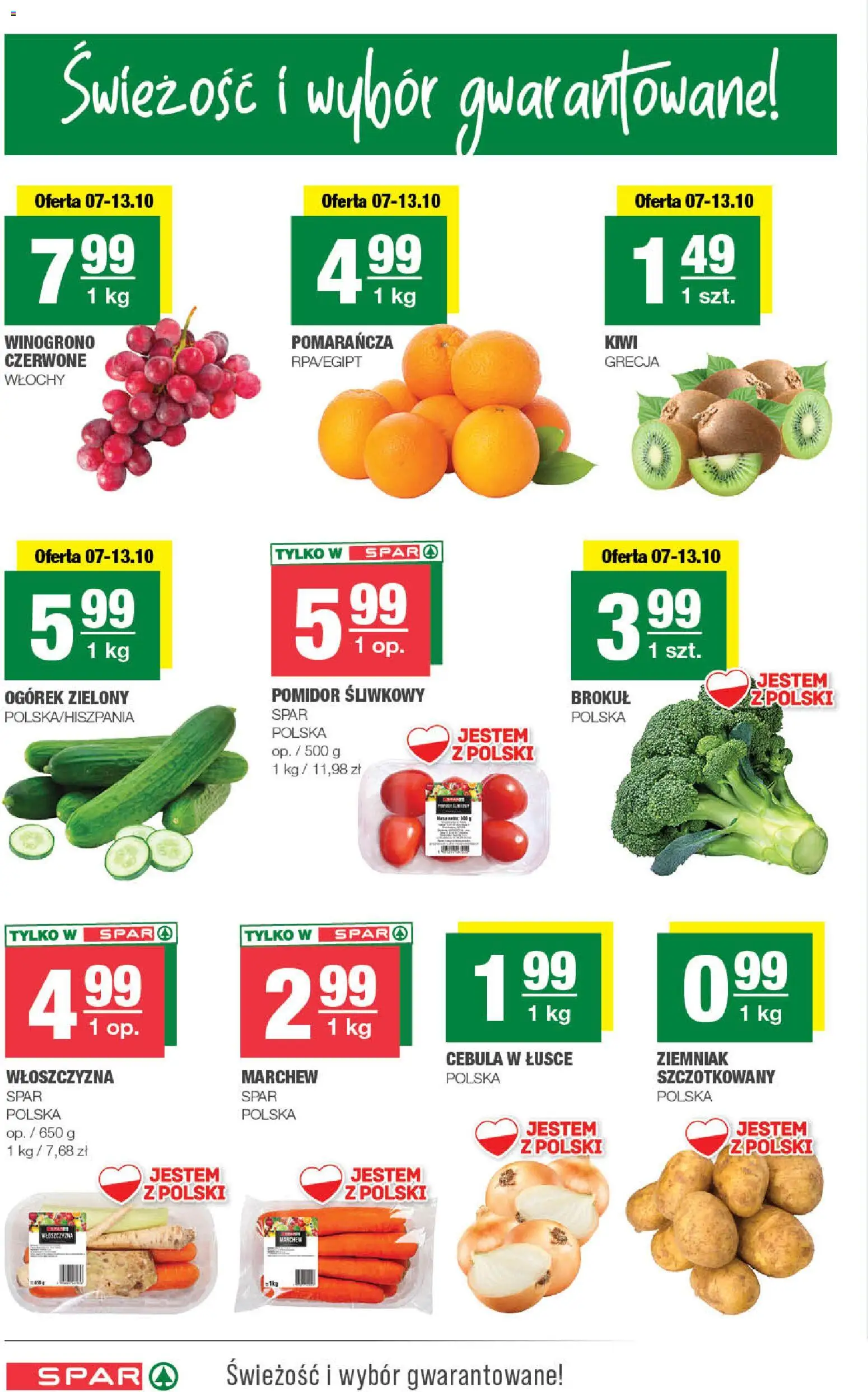 Pogląd gazetki "Spar gazetka" ze sklepu Spar ważnej od 07.10.2026