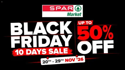 Preview of Spar Spar - Black friday notification valid 01/11/2026