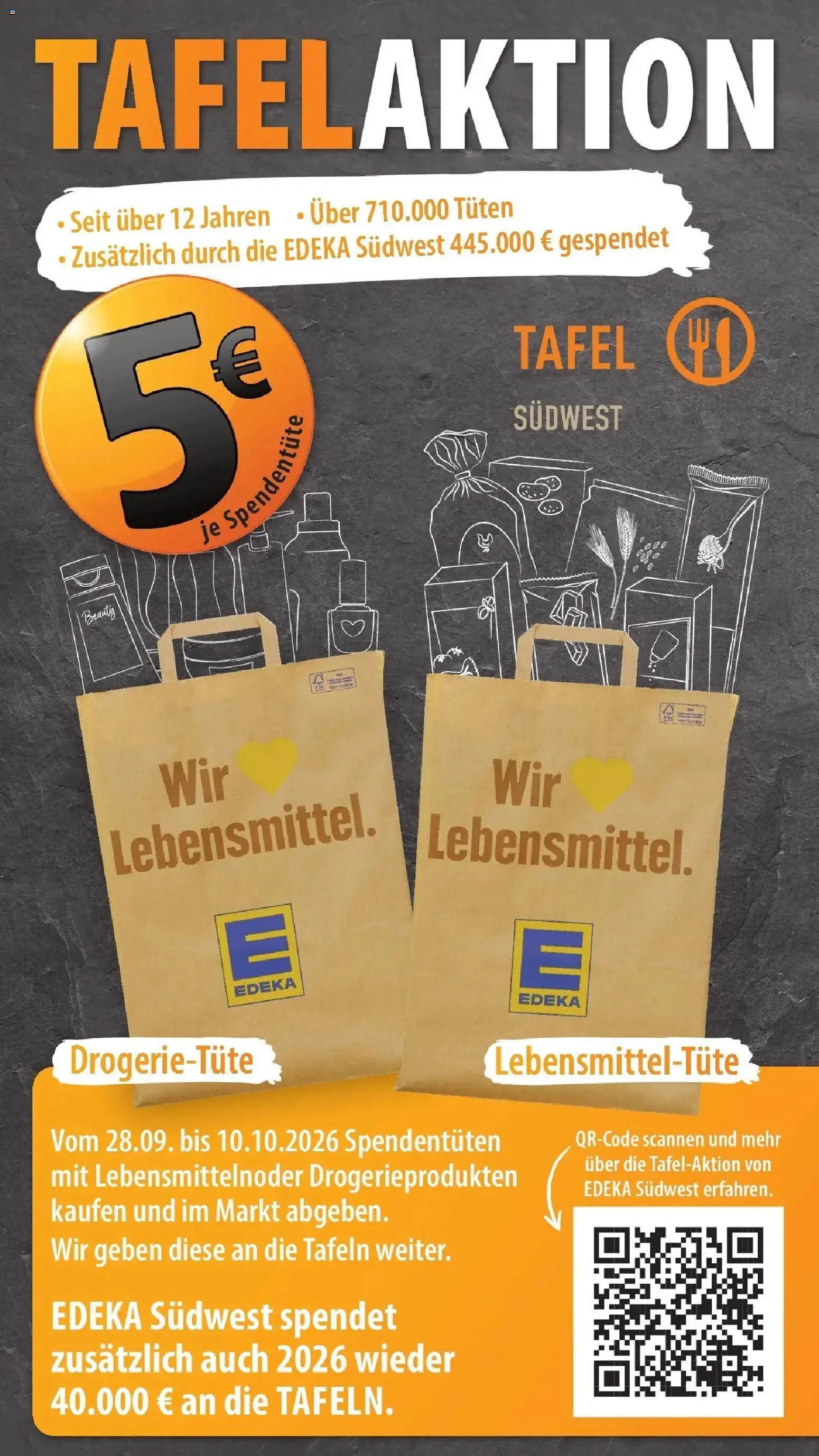 Vorschau von dem Prospekt des Geschäftes Edeka, gültig ab dem 05.10.2026