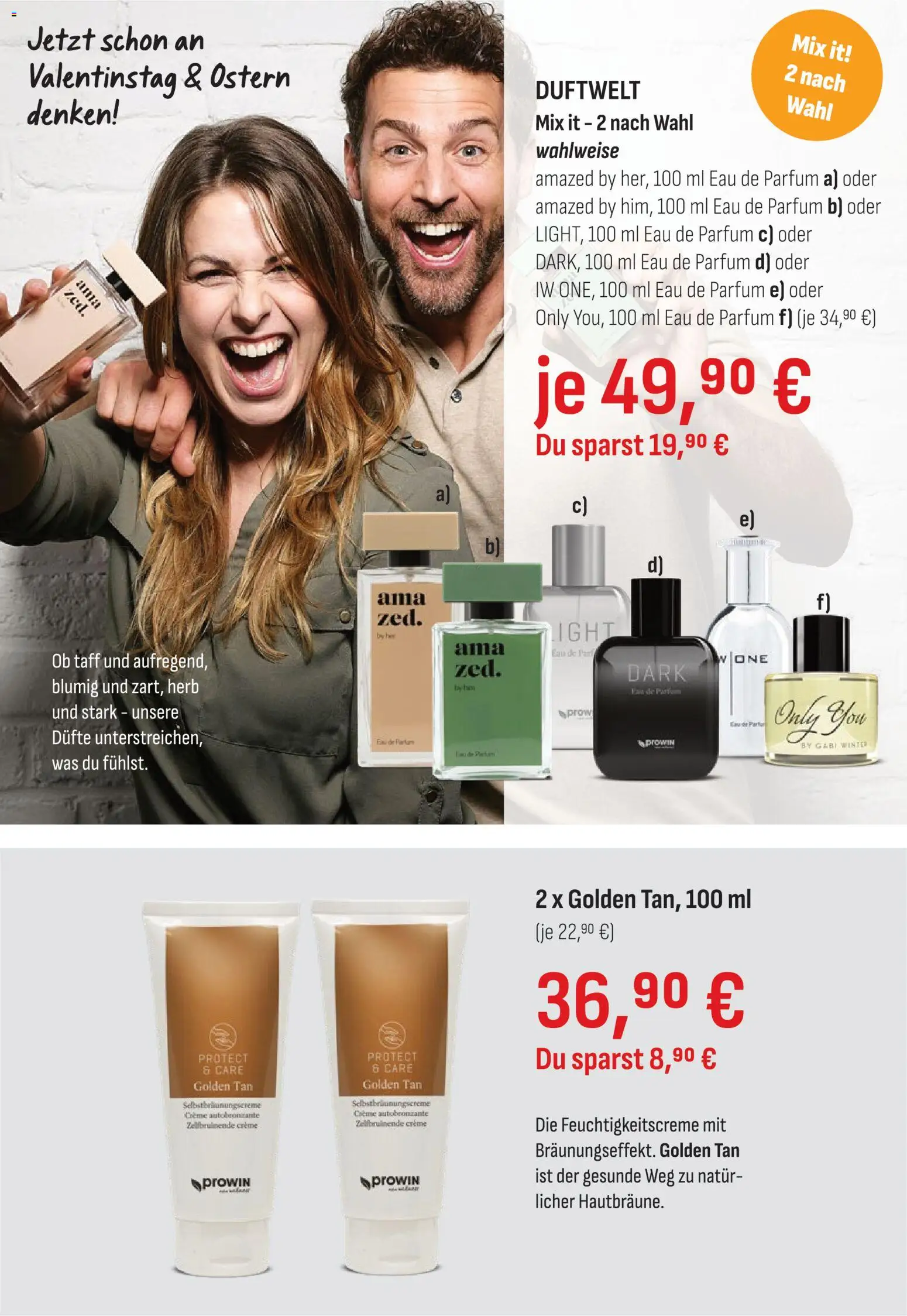 Vorschau von dem Prospekt des Geschäftes Prowin, gültig ab dem 01.02.2026 - Parfüm, Creme, Eau de Parfum