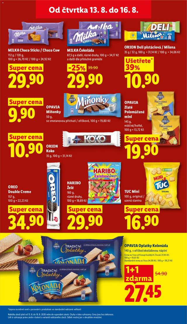 Nový Lidl leták od 13.08.