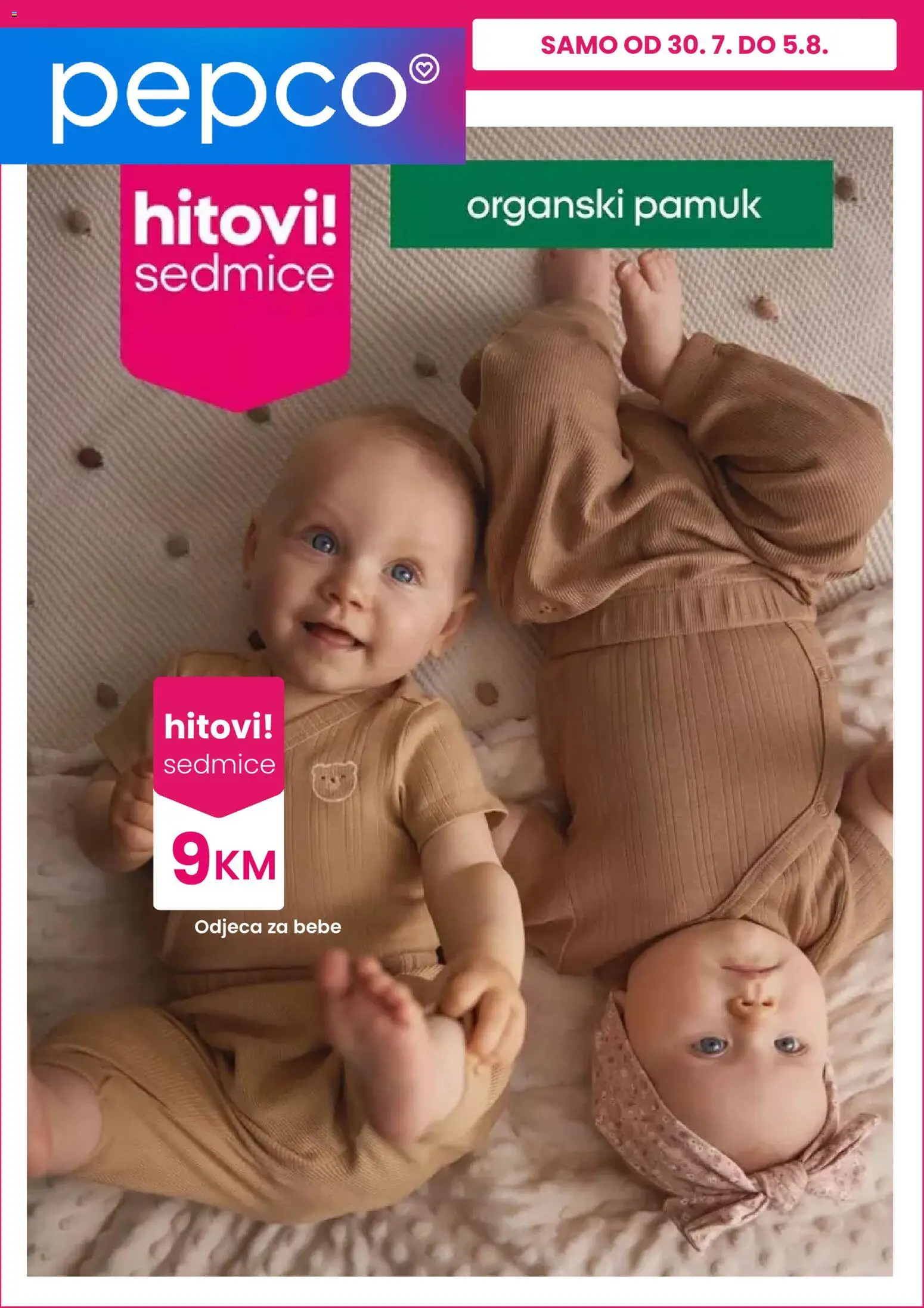Pregled letka Pepco katalog trgovine Pepco vrijedi od 30.07.2026