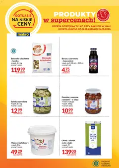 Pogląd gazetki "Makro gazetka - Gotuj się na niskie ceny" ze sklepu Makro ważnej od 12.10.2026