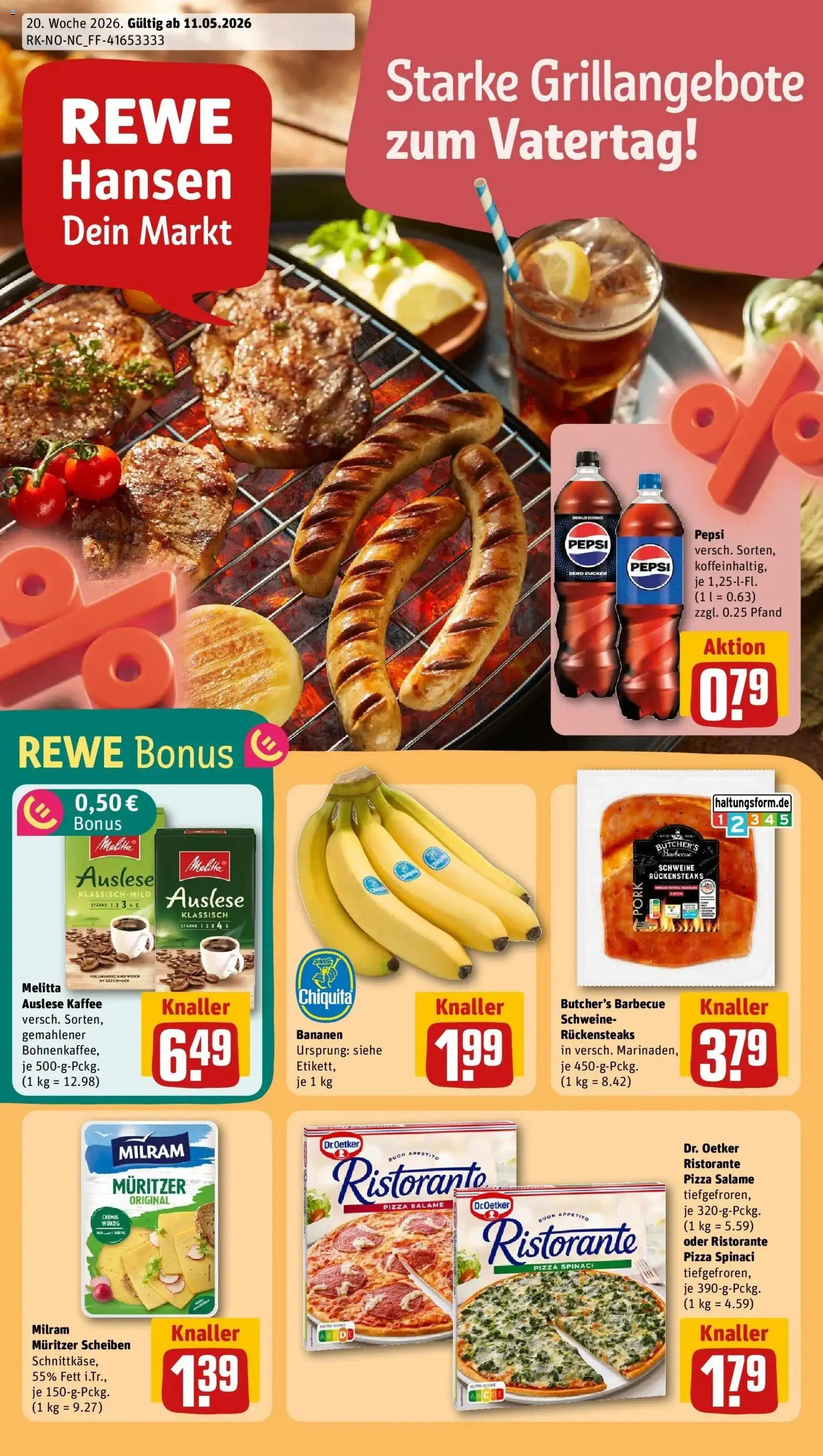 Vorschau von dem Prospekt des Geschäftes Rewe, gültig ab dem 10.05.2026