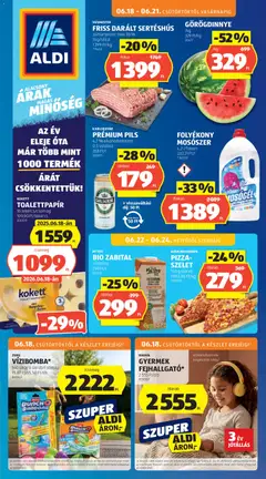 Aldi - Aldi akciós újság megtekintése, amely érvényes 2026.06.18.-től