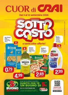 Anteprima dell'opuscolo CRAI volantino Cuor di Crai Valmontone dal negozio CRAI valido da 03/09/2026