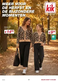 Voorbeeld van KiK folder van winkel KiK geldig vanaf 14-09-2026