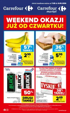 Pogląd gazetki "Carrefour gazetka - Weekend okazji" ze sklepu Carrefour ważnej od 07.05.2026