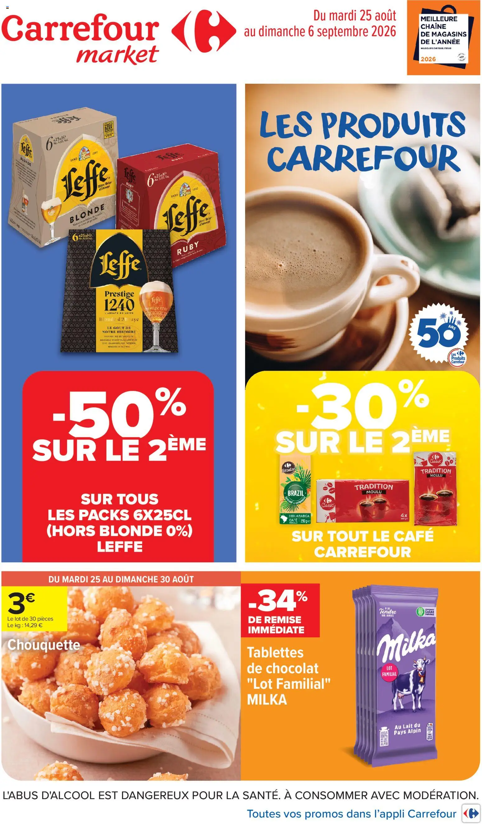Prévisualisation de Carrefour Market Les produits carrefour du magasin Carrefour Market formulaire valide 25/08/2026