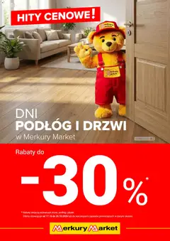 Pogląd gazetki "Merkury Market gazetka - Dni podłóg i drzwi" ze sklepu Merkury Market ważnej od 17.10.2026