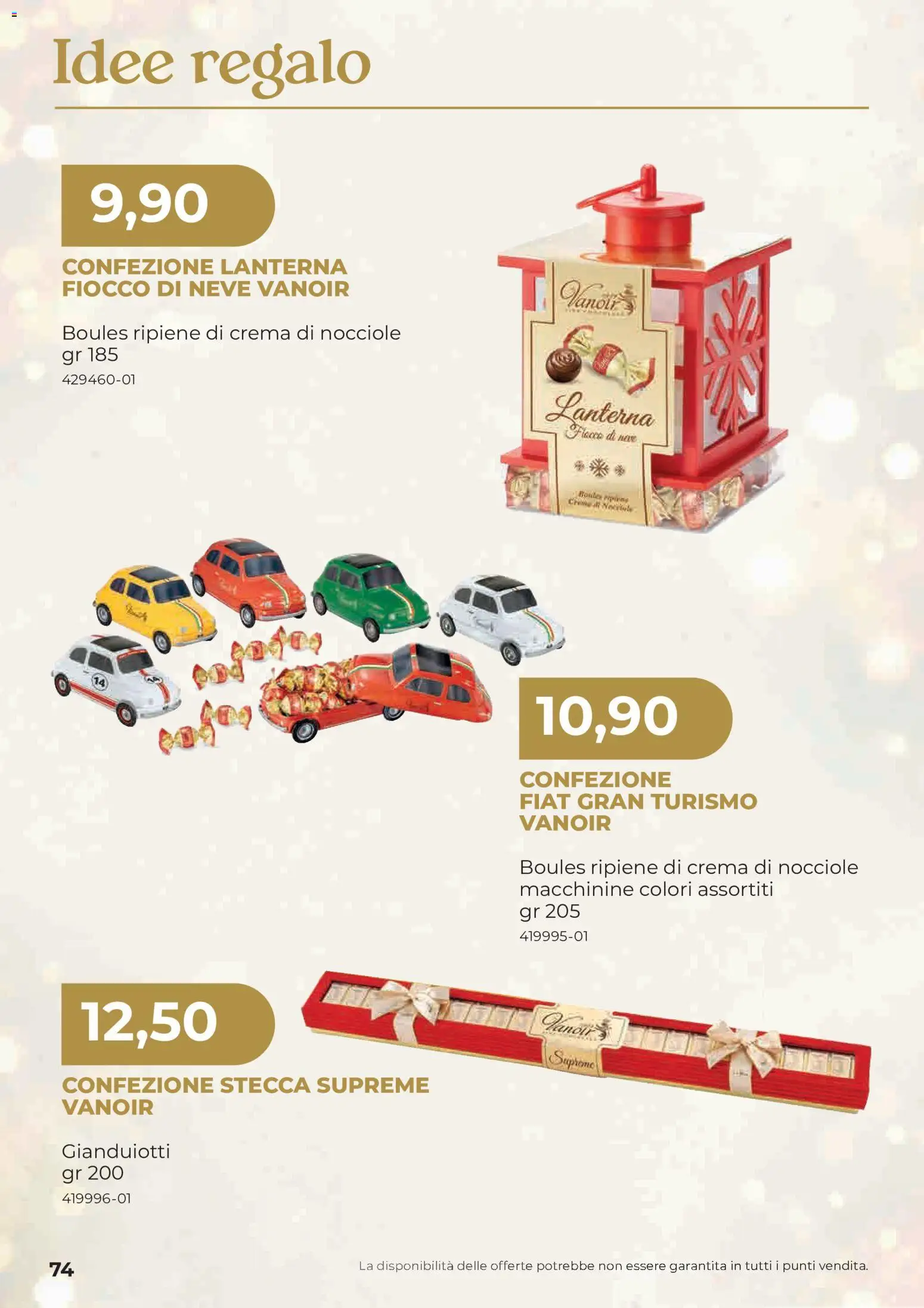 Anteprima dell'opuscolo Sogegross volantino Strenne dal negozio Sogegross valido da 27/10/2026 - Crema, Nocciole, Lanterna