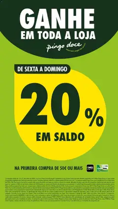 Pré-visualização do folheto da loja Pingo Doce válida a partir de 19/06/2026