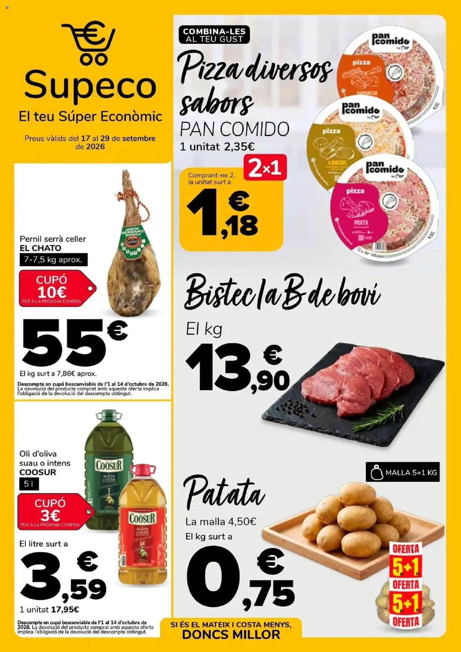 Vista previa del folleto de la tienda Supeco válido desde el 17/09/2026 