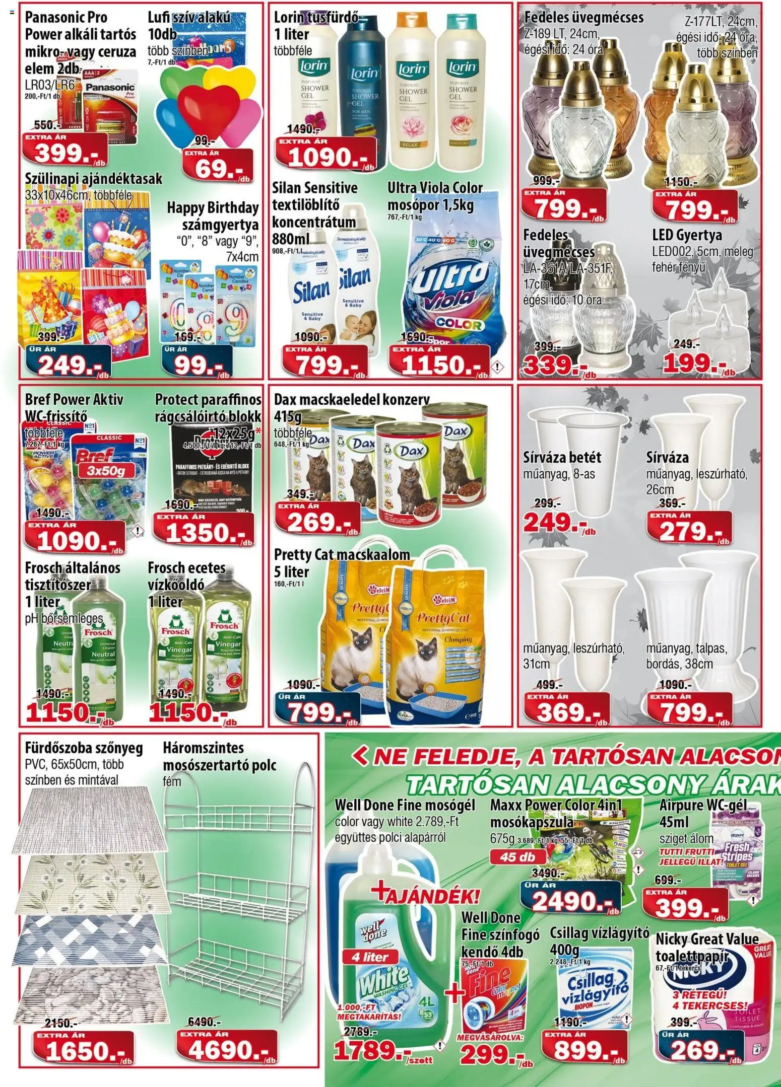 Vianni - Vianni akciós újság megtekintése, amely érvényes 2026.10.14.-től - Óra, Fürdőszoba, Fürdőszoba szőnyeg, LED, Macskaalom, Betét, Mosópor, Mosógél