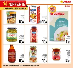 Anteprima dell'opuscolo Conad volantino Più Offerte Campania dal negozio Conad valido da 10/08/2026