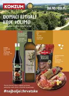 Konzum HR - Konzum HR Katalog Najbolje iz Hrvatske megtekintése, amely érvényes 2026.10.26.-től