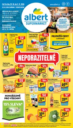 Náhled nabídky: Albert Albert leták - Supermarket Bohnice platný od 28.10.2026