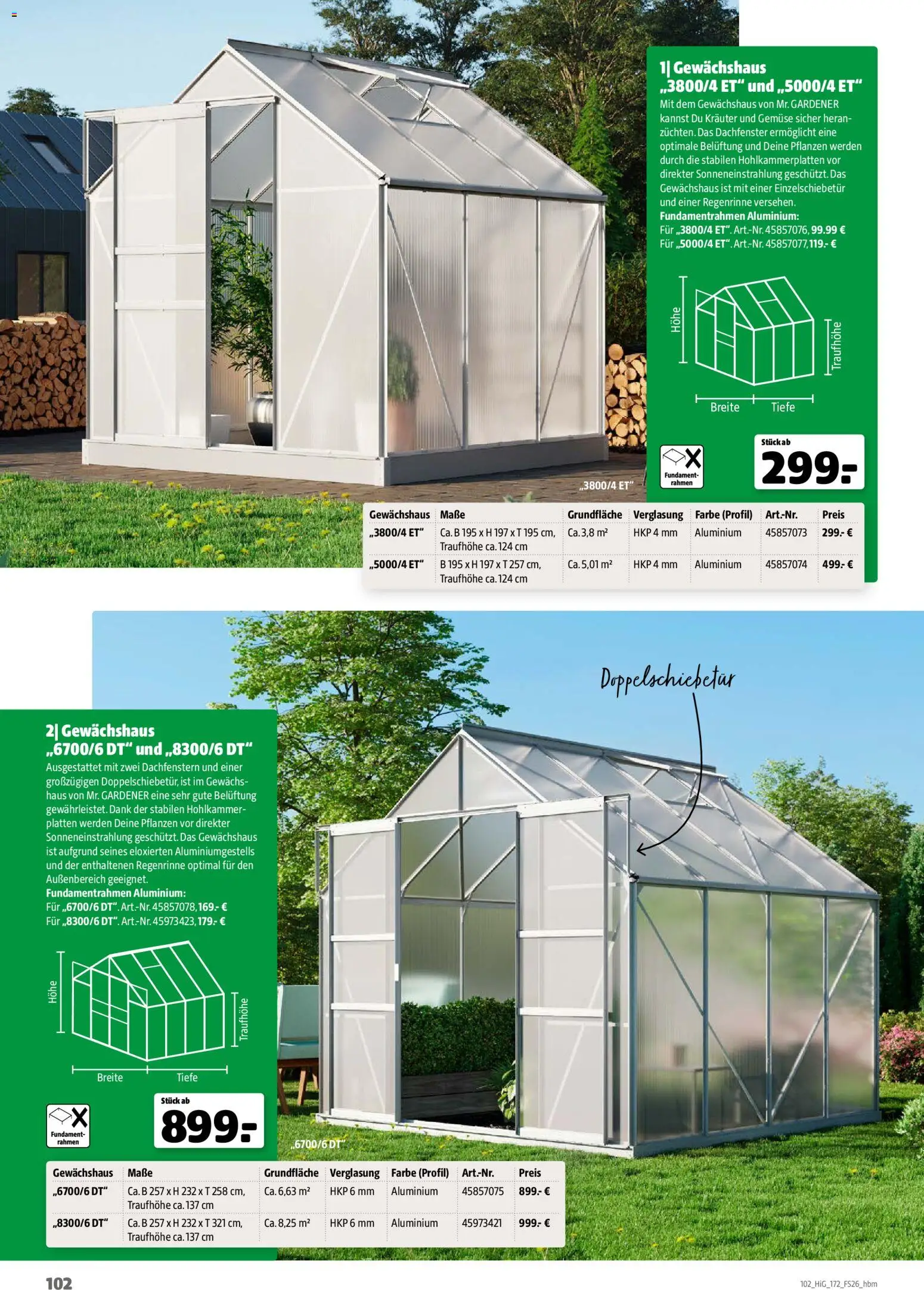 Vorschau von dem Prospekt des Geschäftes Hagebau, gültig ab dem 02.03.2026 - Gemüse