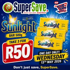 Preview of Super Save flyer valid from 13/05/2026