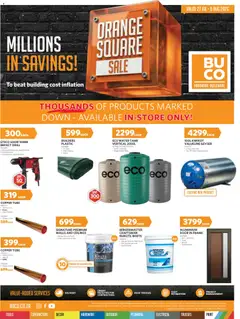 Preview of BUCO flyer valid from 27/07/2026