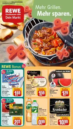 Vorschau von dem Prospekt des Geschäftes Rewe, gültig ab dem 03.08.2026