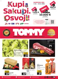 Pregled letka Tommy Katalog trgovine Tommy vrijedi od 08.10.2026