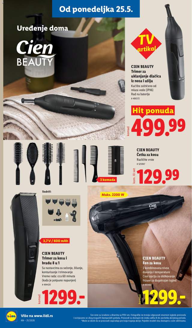 Novi Lidl katalog od 21.05.