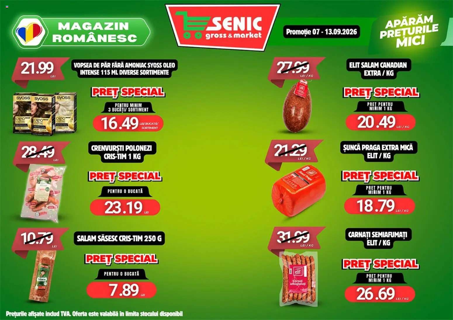 Previzualizarea de cataloage: Senic Senic Catalog valabil de la 07.09.2026