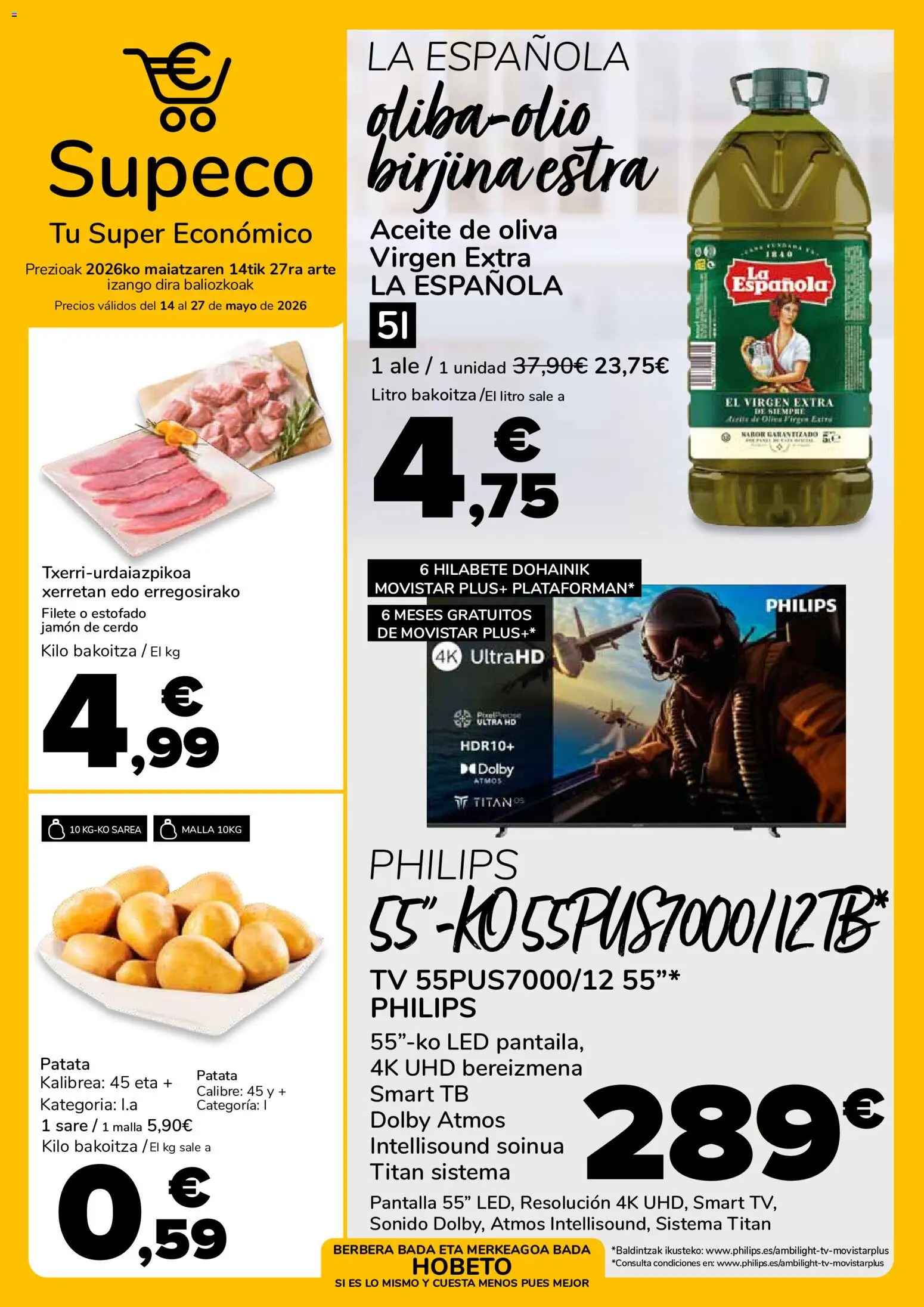 Vista previa del folleto de la tienda Supeco válido desde el 14/05/2026 