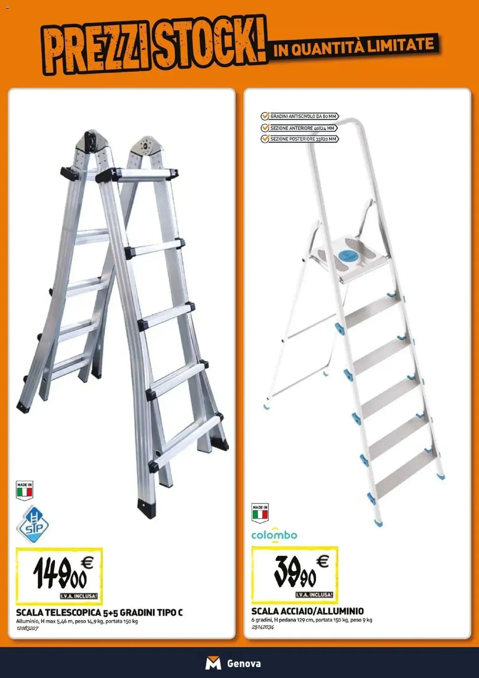 Anteprima dell'opuscolo TECNOMAT catalogo Genova dal negozio TECNOMAT valido da 29/10/2026 - Scala