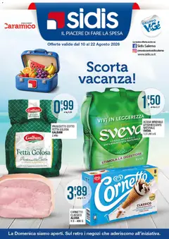 Anteprima dell'opuscolo Sidis volantino dal negozio Sidis valido da 10/08/2026