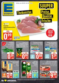 Vorschau von dem Prospekt des Geschäftes Edeka, gültig ab dem 28.09.2026