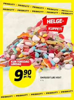 Forhåndsvis Bunnpris kundeavis helgekupp fra butikk Bunnpris gyldig fra 29/10/2026